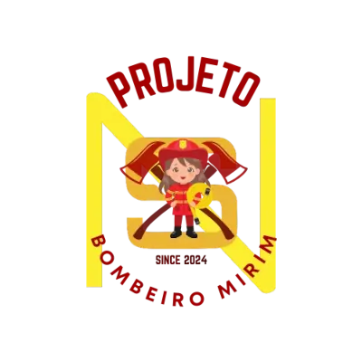 Logo Bombeiro Civil Mirim